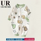 TWO-FOLD AREA BRAND COUNTER NEWBORN BABY AUTUMN AND WINTER CLOTHES BABY LONG-SLEEVED COTTON BONELESS NEWBORN