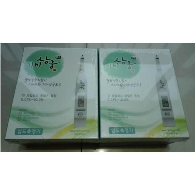 韩国电子盐度计厨房食品卤水汤汁盐度笔测盐仪高精度海水盐度表