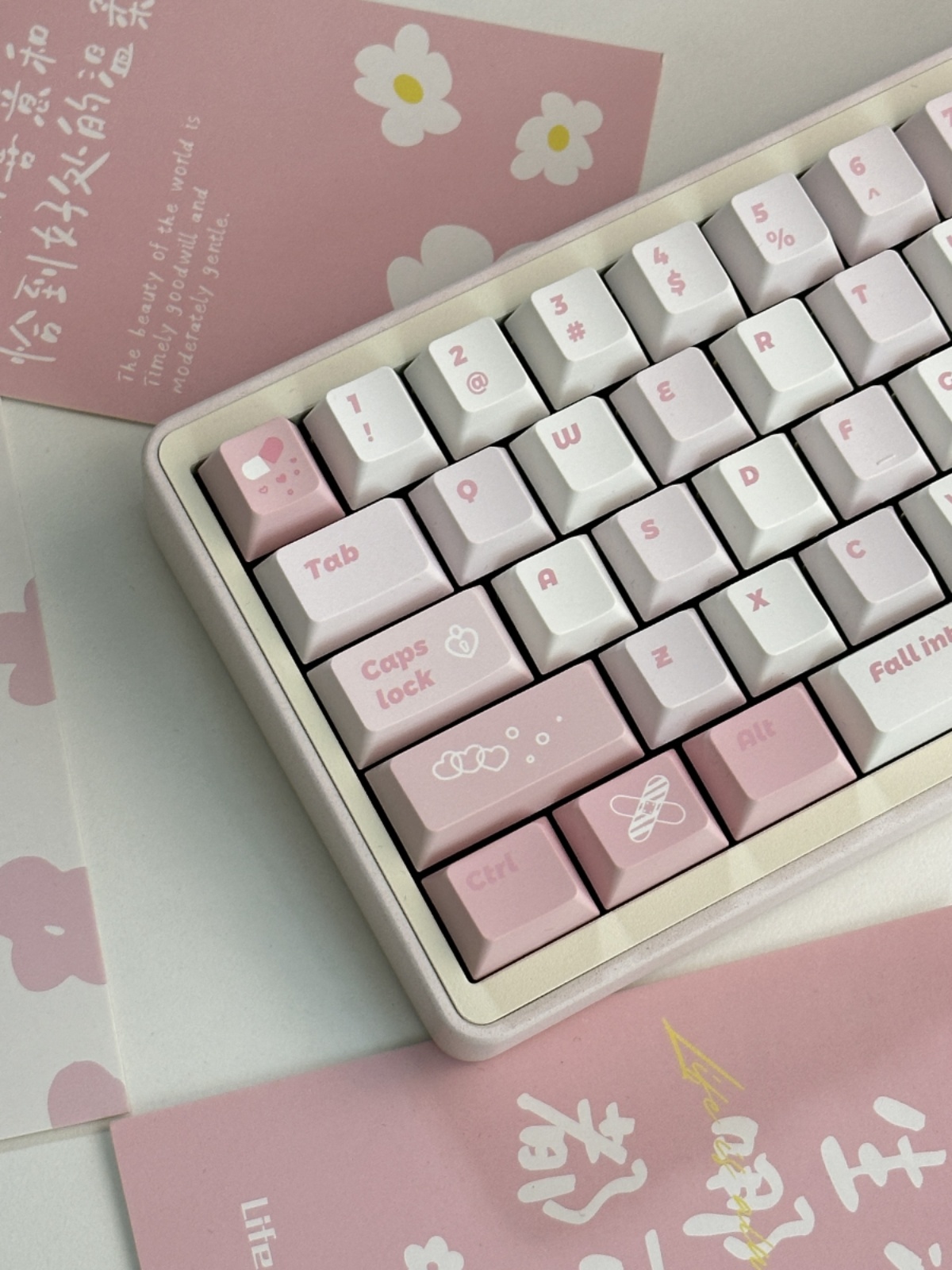 핑크 헤드 PINKBLOOD 핑크 블러드 키캡 원래 공장 높이 지점 SHANGCHUNSHAN STUDIO