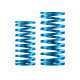 Mold Sky Blue Spring Imported Alloy Steel Rectangular Spiral Compression Strong Pressure Spring Hardware Flat Line Spring