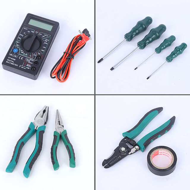 Circuit repair tool set 39-piece set Professional distribution set Auto repair tool set Auto repair electrician