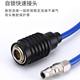 Automatic telescopic tube reel high-strength PU yarn wrapping air pipe pneumatic tool air drum water drum electric drum winding tube device 15 meters
