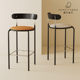 Medium-old bar chair modern simple home light luxury leisure island high chair creative cafe designer bar stool