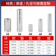 304 stainless steel support mesh basket bag filter No. 1 2 punching filter cartridge filter inner liner cylinder mesh screen
