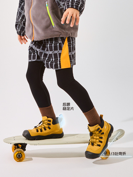 SMIBU斯密朴童鞋2026马丁靴春秋款儿童皮靴男女童短靴户外大黄靴 — 3
