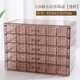 Transparent jewelry storage box drawer ring earring necklace household large capacity acrylic jewelry finishing box