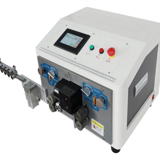Automatic computer cable laying and splitting machine wire cutting and stripping machine automatic forking stripping machine