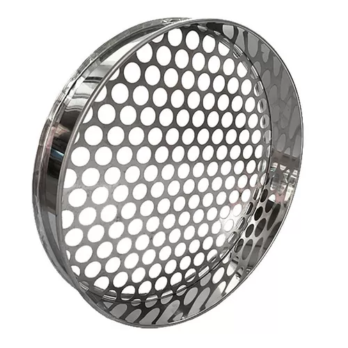 304 Окрашительная сталь круглое отверстие сито сито сете сети шиитаке гриб экран грецкий сито Домашнее сито Цветочное перец.