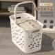 28cm slot storage cabinet drawer type balcony gap multi-layer bathroom narrow storage cabinet storage rack dirty laundry basket