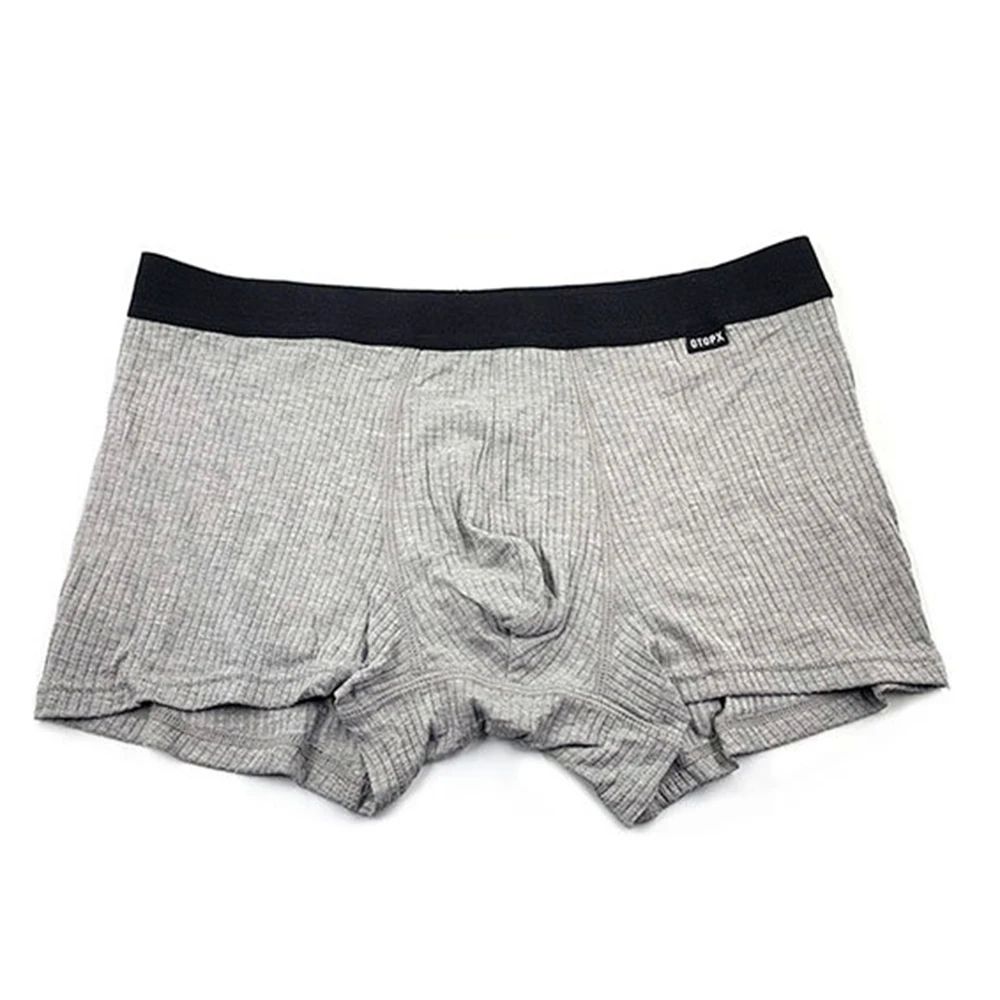 MEN UNDERWEAR BOXER THREAD U-POUCH SOFT TRUNKS SHORTS UNDERP