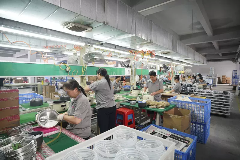 韩派电器工厂车间