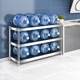 Kitchen storage rack stainless steel shelves multi-function floor-standing multi-layer storage rack 4 household pot rack rack 5