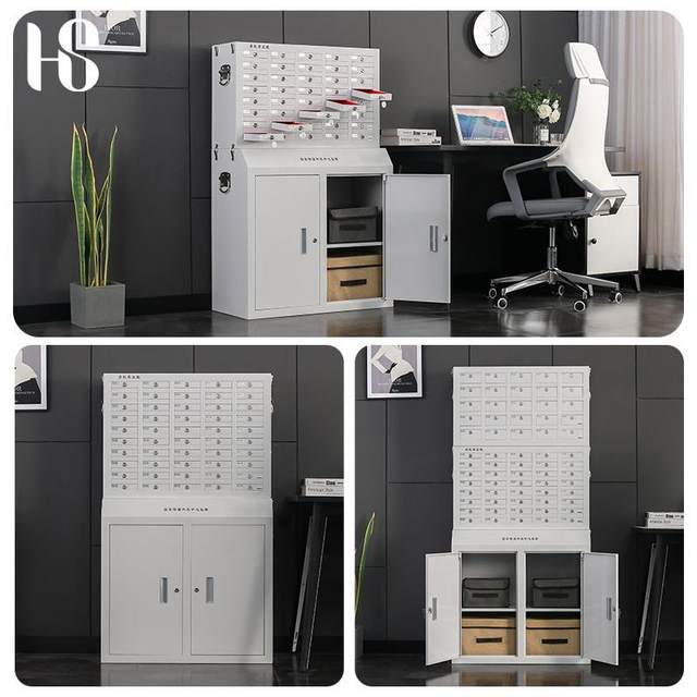 Close mobile phone 000021 storage velvet lined cabinet high-end machine hand storage cabinet conference room small set lattice storage storage