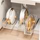 Yushijia pot rack pull-pull storage rack kitchen organize cabinet drawers pull-out basket pot storage basket