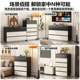 Creamy style chest of cabinets solid wood drawer cabinet bedroom bedside cabinet living room wall storage cabinet new storage cabinet