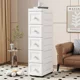 The gap storage cabinet is 15cm very narrow 25cm side joint storage rack with side slit storage rack against the wall vertical cabinet pulling storage rack