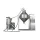 Stainless steel powder granules W-type mixer, double cone rotary high-efficiency mixing equipment, powdered sugar mixing machine