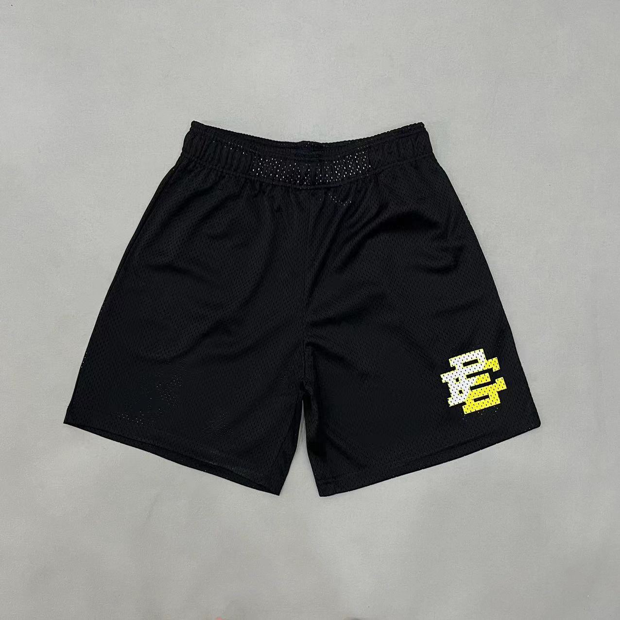 2024SS EUROPE & AMERICA HIGH STREET EE ATHLETIC SHORTS BEACH PANTS HOT PANTS MENS AND WOMENS VERSATILE LOOSE NEW STYLE