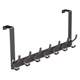The door hook does not damage the door and the door is ready to use, assemble, no punching, no hole hanging hanger storage clothes rack household storage