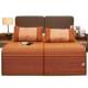 Summer mat bamboo mat 1.5 meters household foldable 1.2 meters double-sided ice silk mat 0.9m bed single dormitory mat