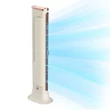 Портативный башенный вентилятор, 3 скорости, безлопастной вентилятор, тихий, с зажимом