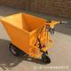 Electric hand truck construction site construction transport cement truck ash bucket dump three-door tricycle tool truck