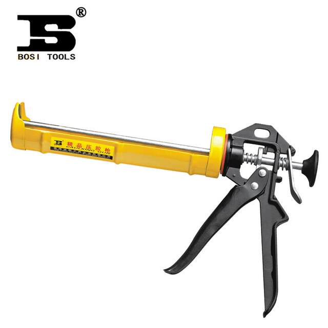 Hong Kong Persian Tool Real Tooth Double Diameter Semi-Circular Glue Pressing Gun 9-inch Multifunctional Manual Glass Silicone Gun Genuine Product