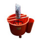 Vertical double-layer mixing bucket water grouting mud mortar high-speed pulping machine I electric concrete mortar small mixing