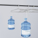 Coat hanger, quilt, bed sheet special clothes hanger artifact stainless steel bold dormitory quilt drying cover large size clothes