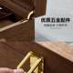 Watch storage box solid wood grain household large capacity high-end exquisite multi-position watch jewelry integrated display box