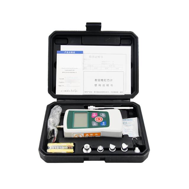 Digital push-pull meter mini handheld electronic dynamometer pressure thrust tension tester sensor peak value