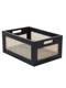 Japanese retro handmade bamboo storage basket desktop storage box home living room book snack grocery storage box