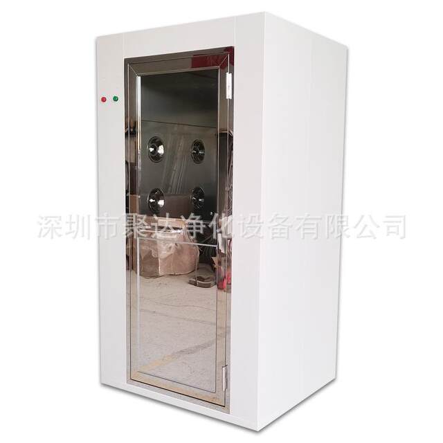 Single double hair shower room dust-free workshop purification single door automatic spraying room automatic induction air shower room