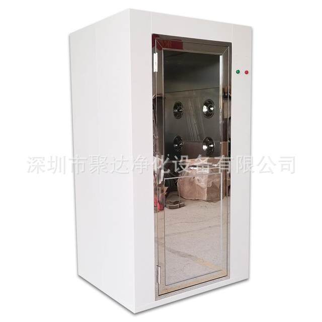 Single double hair shower room dust-free workshop purification single door automatic spraying room automatic induction air shower room