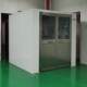 Manufacturer custom double-opening door cargo shower room fully automatic sliding door installation fast rolling shutter door stainless steel air shower room