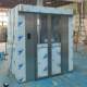 Manufacturer custom double-opening door cargo shower room fully automatic sliding door installation fast rolling shutter door stainless steel air shower room
