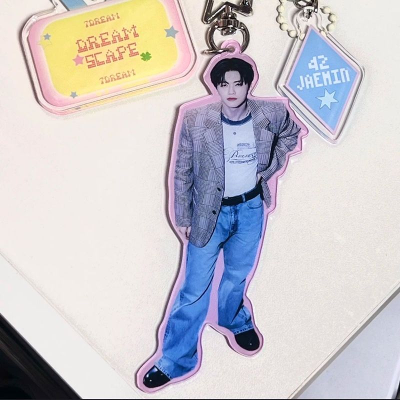 NEW ACRYLIC KEYCHAIN NCTDREAM STAR CHASING UNITED TEAM 3 HANGING KEYCHAIN BACKPACK PENDANT
