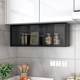 Rtd thin small room style adjustable cabinet kitchen hanging cabinet 224 storage rack on top of the cabinet oil and salt storage wall box cabinet with door