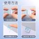 Candy transparent push-push clip anti-paper test paper fixer storage push-pull color clip a4 binder push-push clip