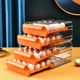 Transparent egg box drawer storage v box Kitchen egg box holder for refrigerator