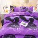 Cow Xiaoxin dirt-resistant quilt cover single piece girl heart sheet quilt cover cartoon college dormitory single three-piece set women
