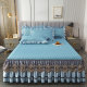European style bed skirt A style latex cool mat ice silk mat three-piece set natural mat cool mat sheet bed cover summer air conditioning