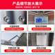Food Factory 304 stainless steel air shower room double double hair shower door dust-free workshop air shower room air shower channel