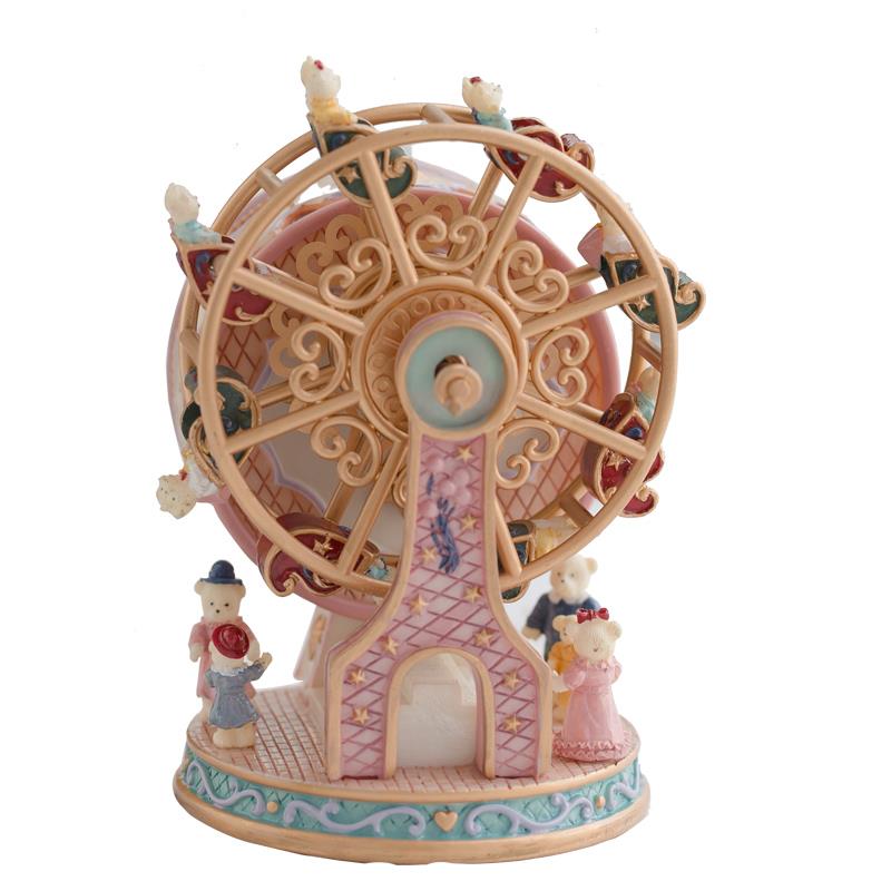 2024 NEW FERRIS MUSIC BOX LOVE HONEY ONLY FOR YOU WHEEL MUSIC BOX GIRL HEART PRACTICAL GIRLS CHILDRENS BIRTH
