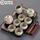 2025 новый чайный сервиз Ru Kiln Kung Fu, керамический чайник, чаша с крышкой, чайная чашка, чайный поднос, легкая роскошь, элитный домашний офис mini 0