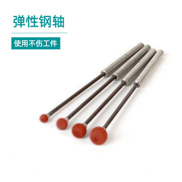 Oil stone grinding head inner hole cross-burring artifact cylindrical grinding baseball ceramic fiber grinding wheel grinding head