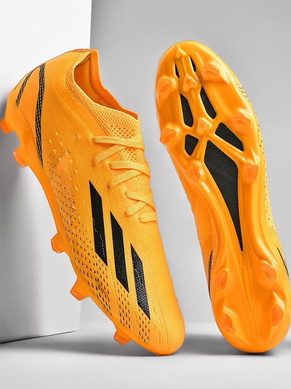 2025新款正品成人足球鞋男款儿童男童学生长钉AG碎钉TF训练鞋男女