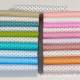 1.6 meters water jade dotted cotton printed cloth dress baby clothes kindergarten pure cotton sheet quilt cover cloth