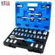 Germany's original imported sleeve ratchet wrench set Auto repair and insurance tool combination Quick and multi-function