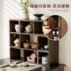 Solid wood desktop storage rack tea set cup r desk bookshelf office workstation debris sorting storage storage god